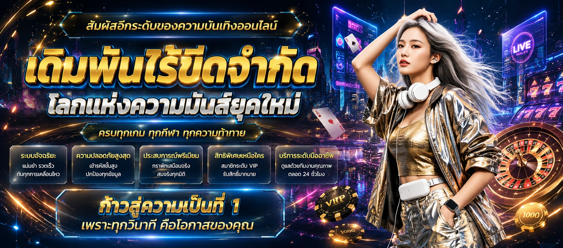 CLIP168 สล็อตเว็บตรง คาสิโน บาคาร่า แทงบอล ครบจบ